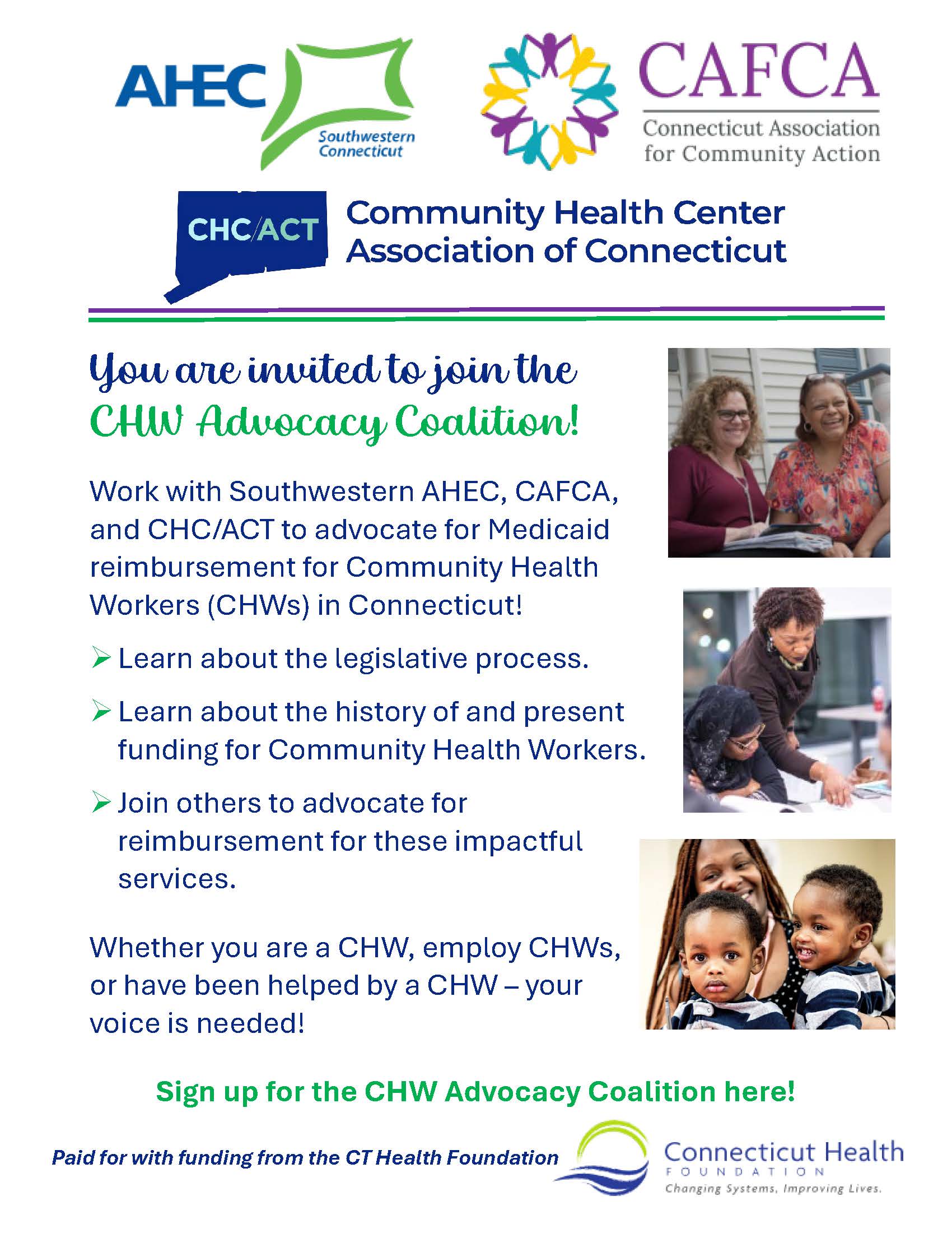 CHW Advocacy Coalition Flyer